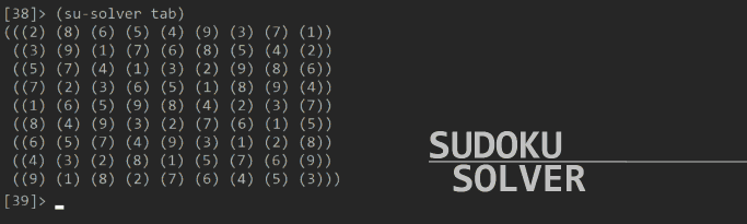 SUDOKU SOLVER